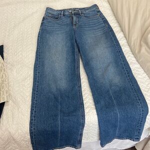 Old Navy Wide Leg Jean High Rise